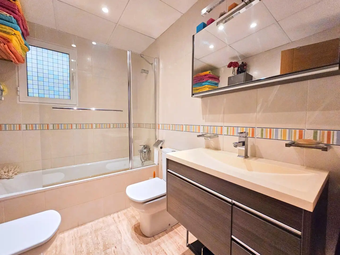 Bathroom of Flat for sale in Cartagena  with Air Conditioner, Parquet flooring and Terrace