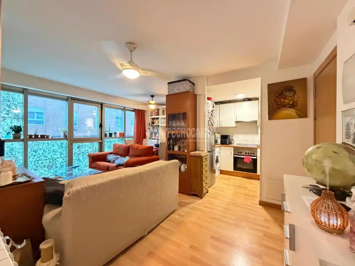 Wohnzimmer von Wohnung zum Verkauf in San Agustín del Guadalix mit Klimaanlage und Heizung