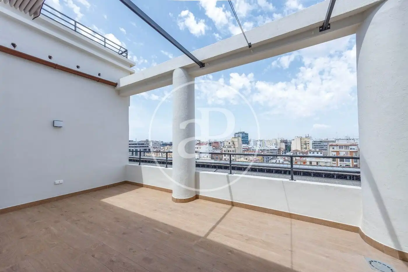 Terrace of Flat for rent in Valencia  with Air Conditioner, Heating and Balcony