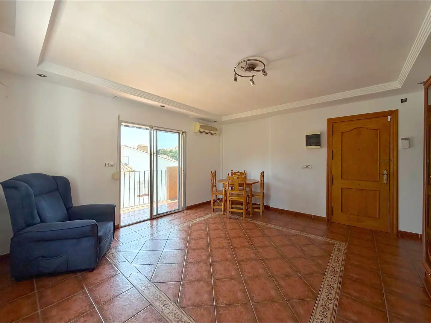 Sala de estar de Apartamento en venta en Mijas con Aire acondicionado, Jardín privado y Terraza