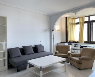 Living room of Flat to rent in  Madrid Capital  with Air Conditioner, Heating and Furnished