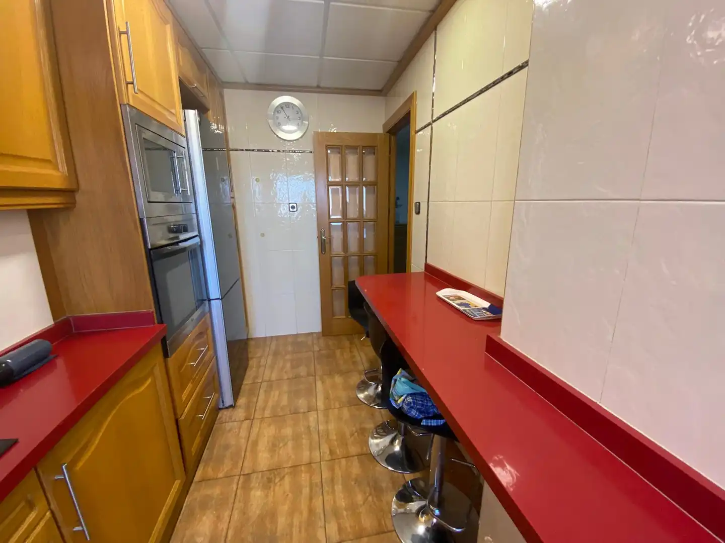 Cuina de Pis de lloguer en Albacete amb Aire condicionat, Calefacció i Parquet
