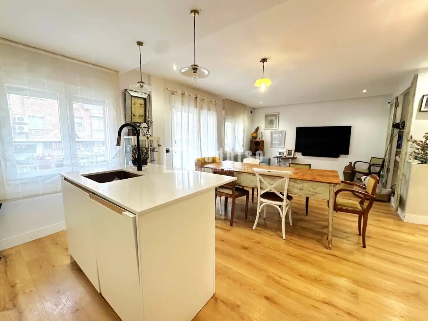 Kitchen of Flat for sale in Madrid  with Air Conditioner and Heating