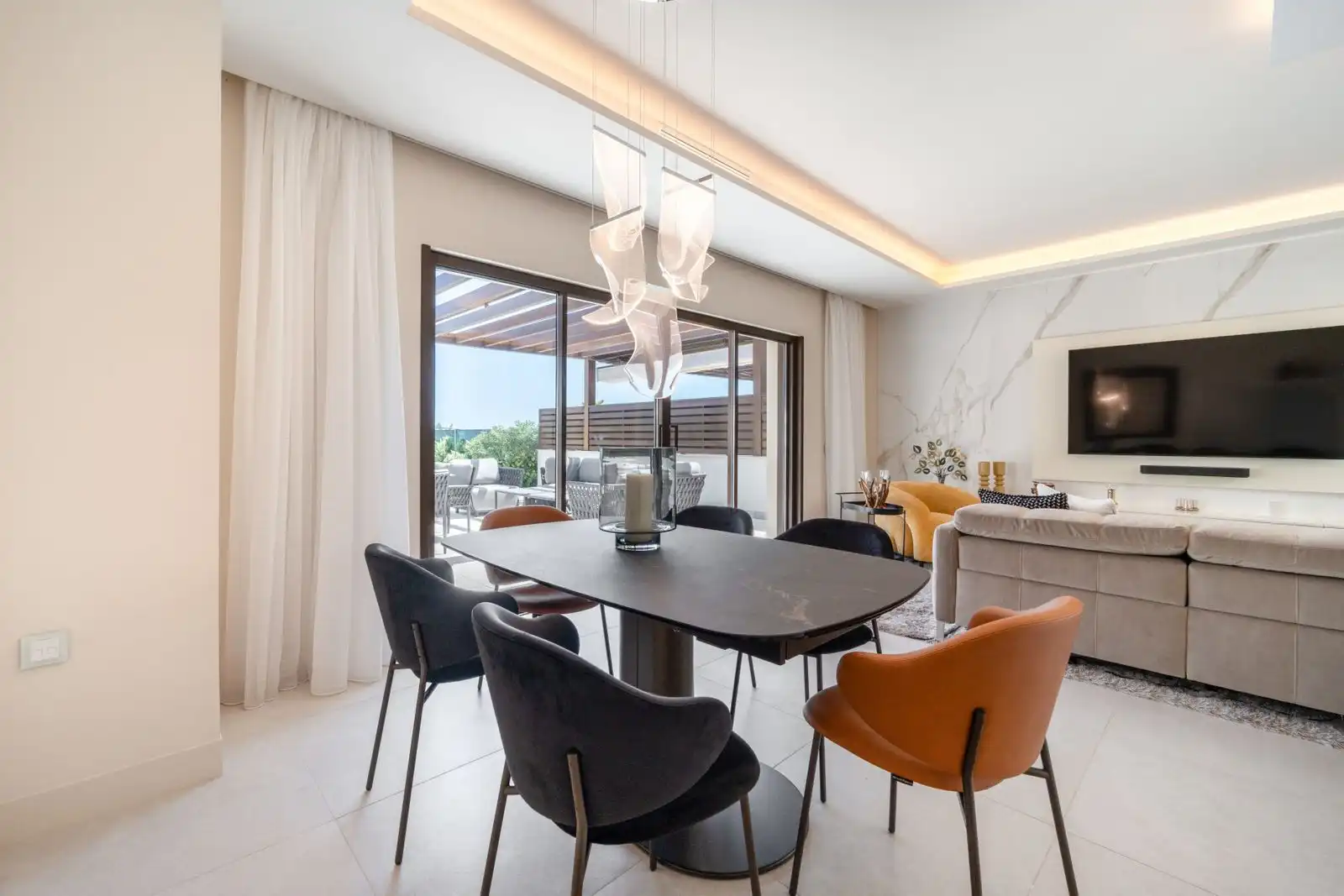 Casa a schiera con piscina in vendita a Milla de Oro, imagen 6