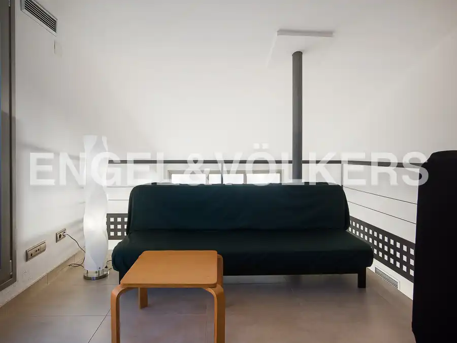 Sala d'estar de Àtic de lloguer en Oropesa del Mar / Orpesa amb Aire condicionat, Calefacció i Terrassa