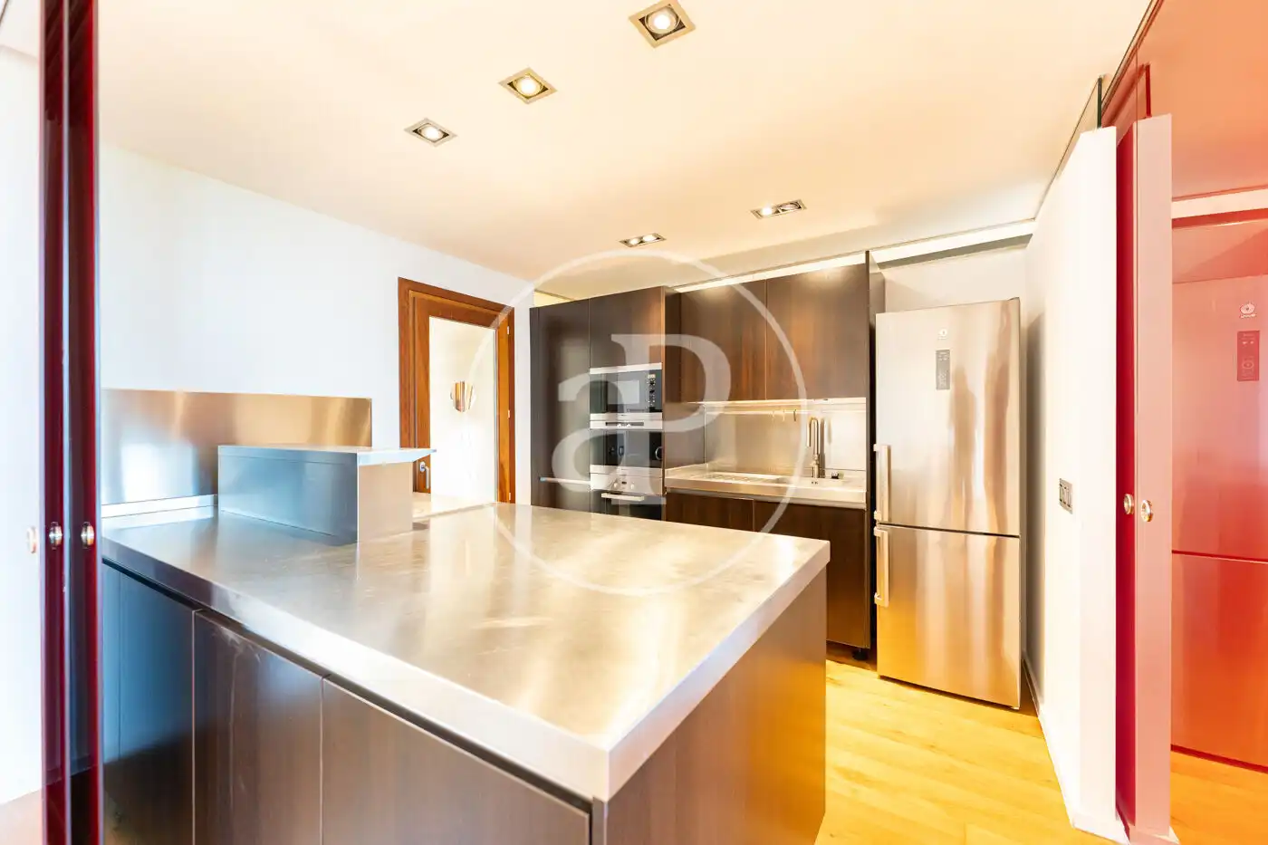 Küche von Wohnung zur Miete in  Palma de Mallorca mit Klimaanlage, Heizung und Terrasse