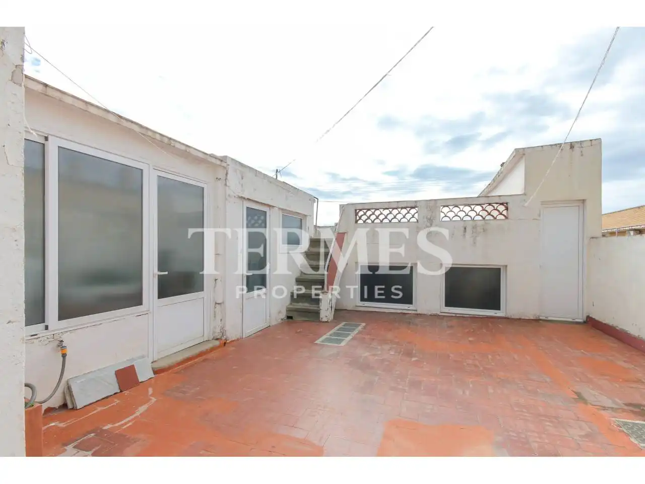 Terraza de Casa adosada en venta en Mataró con Aire acondicionado, Calefacción y Jardín privado