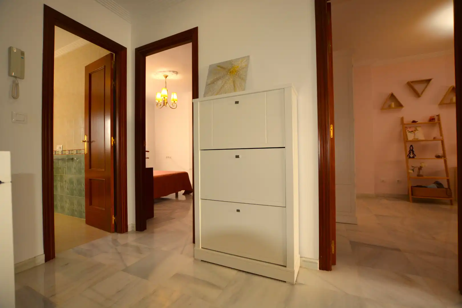 Bedroom of Detached homes for sale in La Algaba  with Air Conditioner, Heating and Terrace