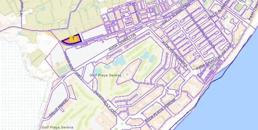 Residential land for sale in Roquetas de Mar ciudad, imagen 2