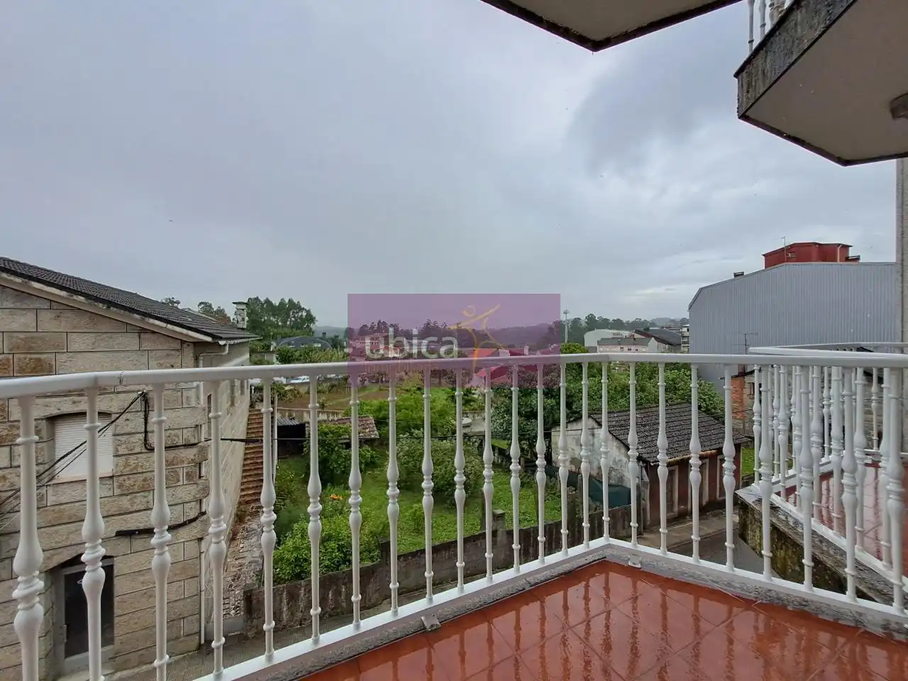 Terraza de Apartamento de alquiler en Salceda de Caselas con Calefacción, Terraza y Amueblado