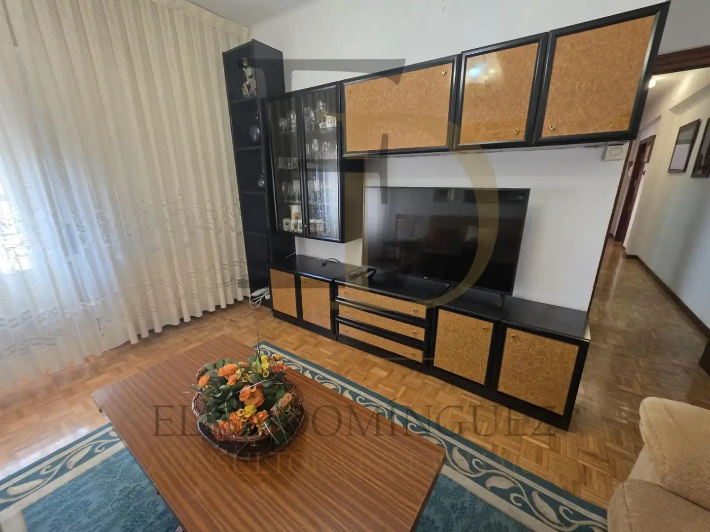 Sala de estar de Piso en venta en Salamanca con Calefacción, Parquet y Amueblado