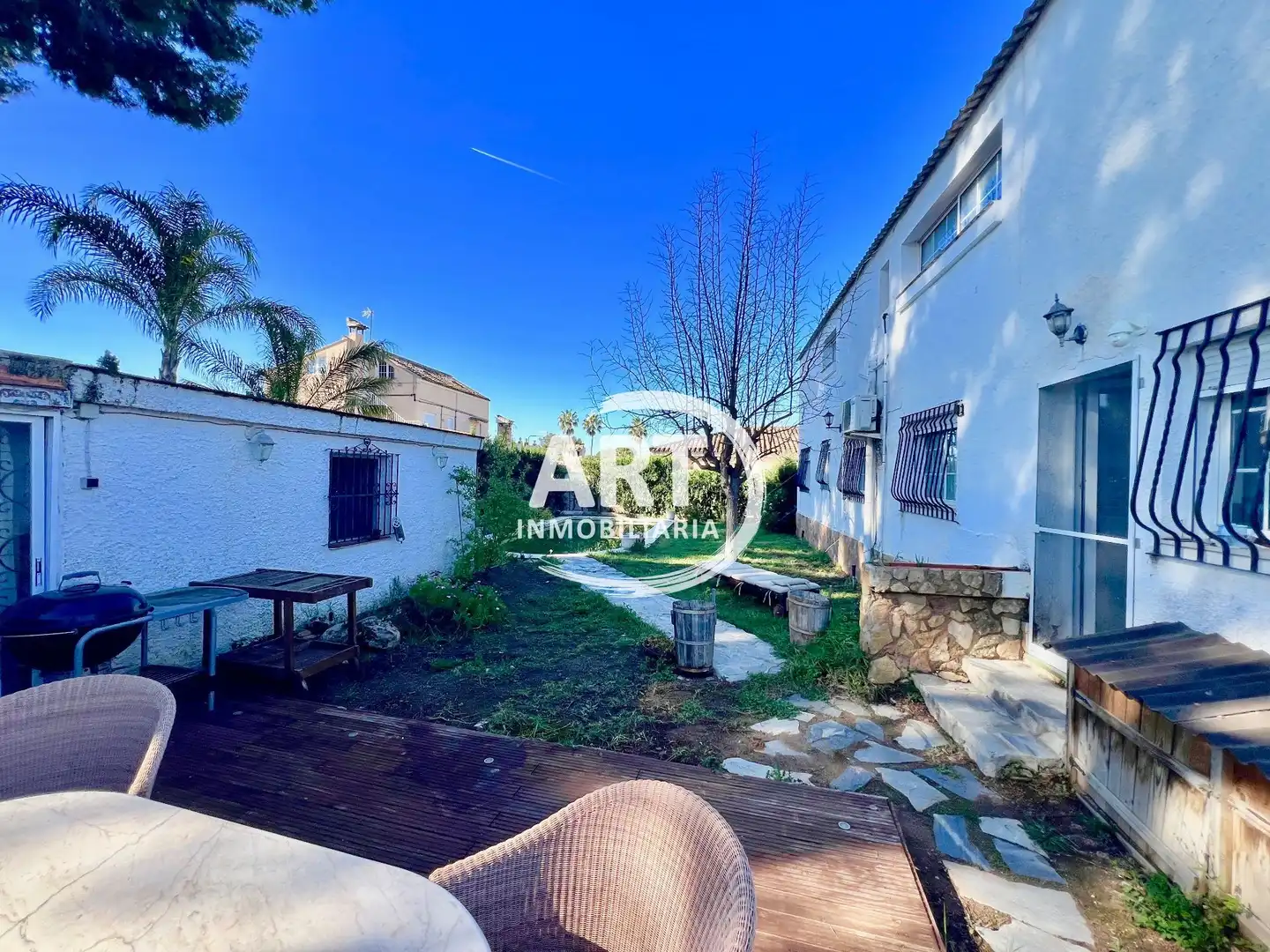 Garden of Houses for sale in L'Eliana  with Air Conditioner, Heating and Private garden