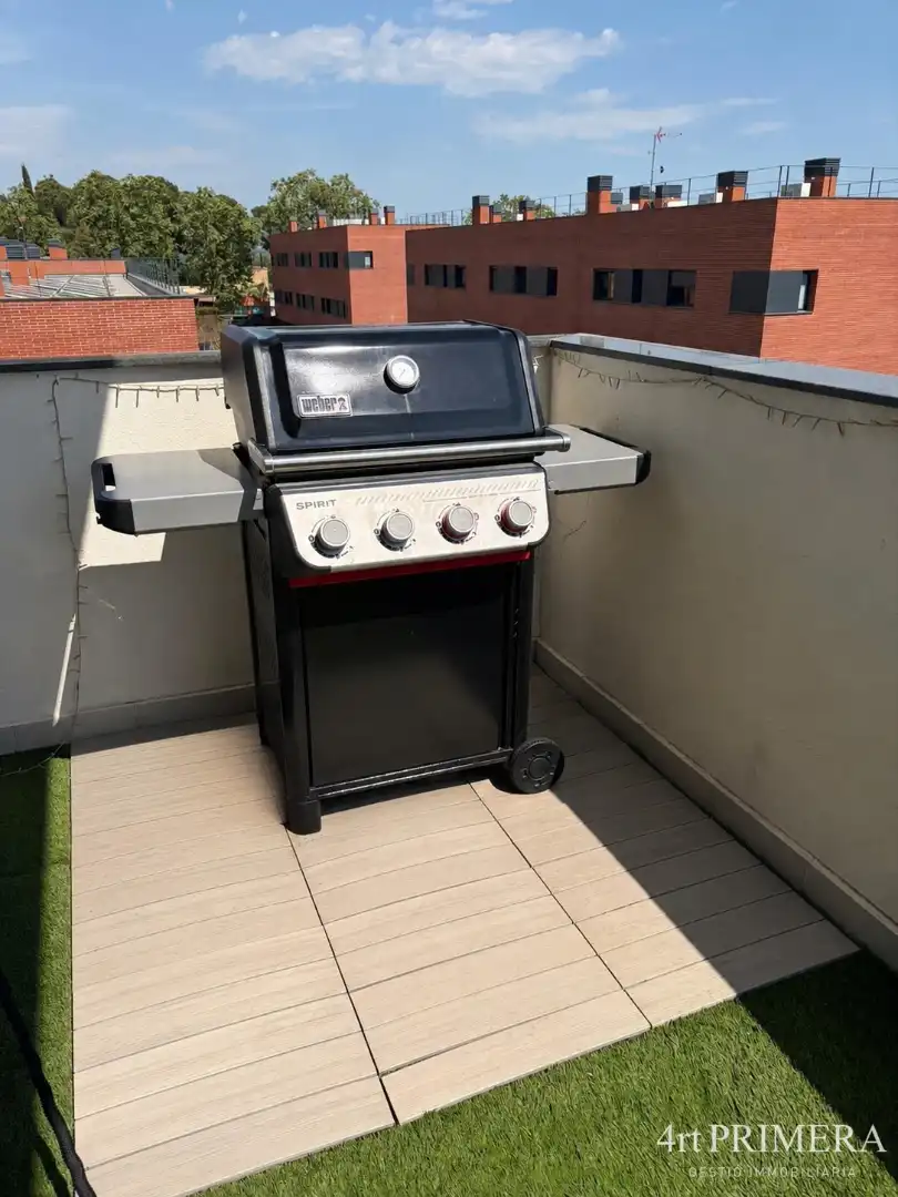 Terraza de Ático en venta en L'Ametlla del Vallès con Aire acondicionado, Calefacción y Parquet