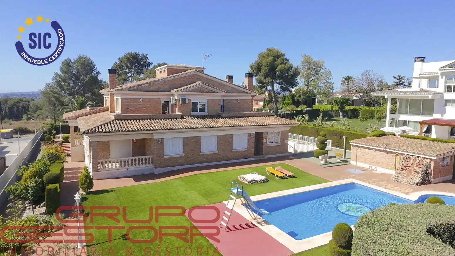Jardín de Casa o chalet en venta en Valencia con Aire acondicionado, Calefacción y Jardín privado