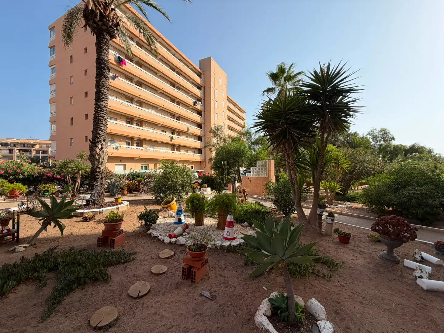 Außenansicht von Wohnung zur Miete in Torrevieja mit Heizung, Möbliert und Waschmaschine