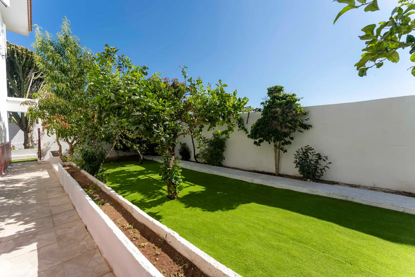 Jardí de Casa o xalet en venda en San Cristóbal de la Laguna amb Jardí privat, Terrassa i Moblat
