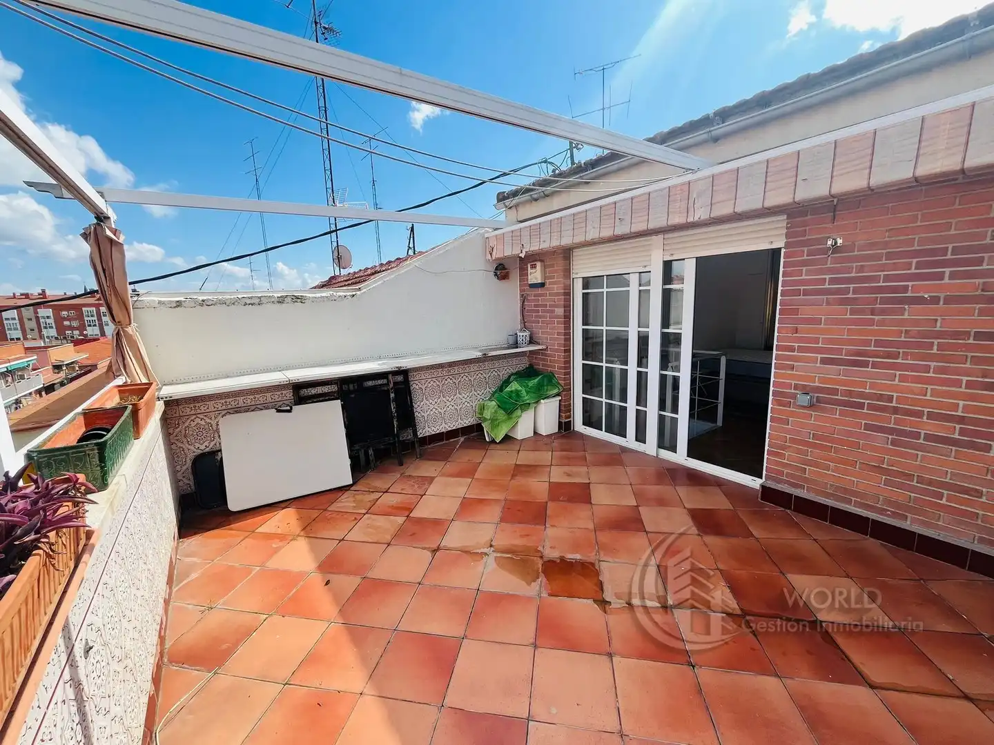 Terrace of Attic for rent in Madrid  with Air Conditioner, Heating and Terrace