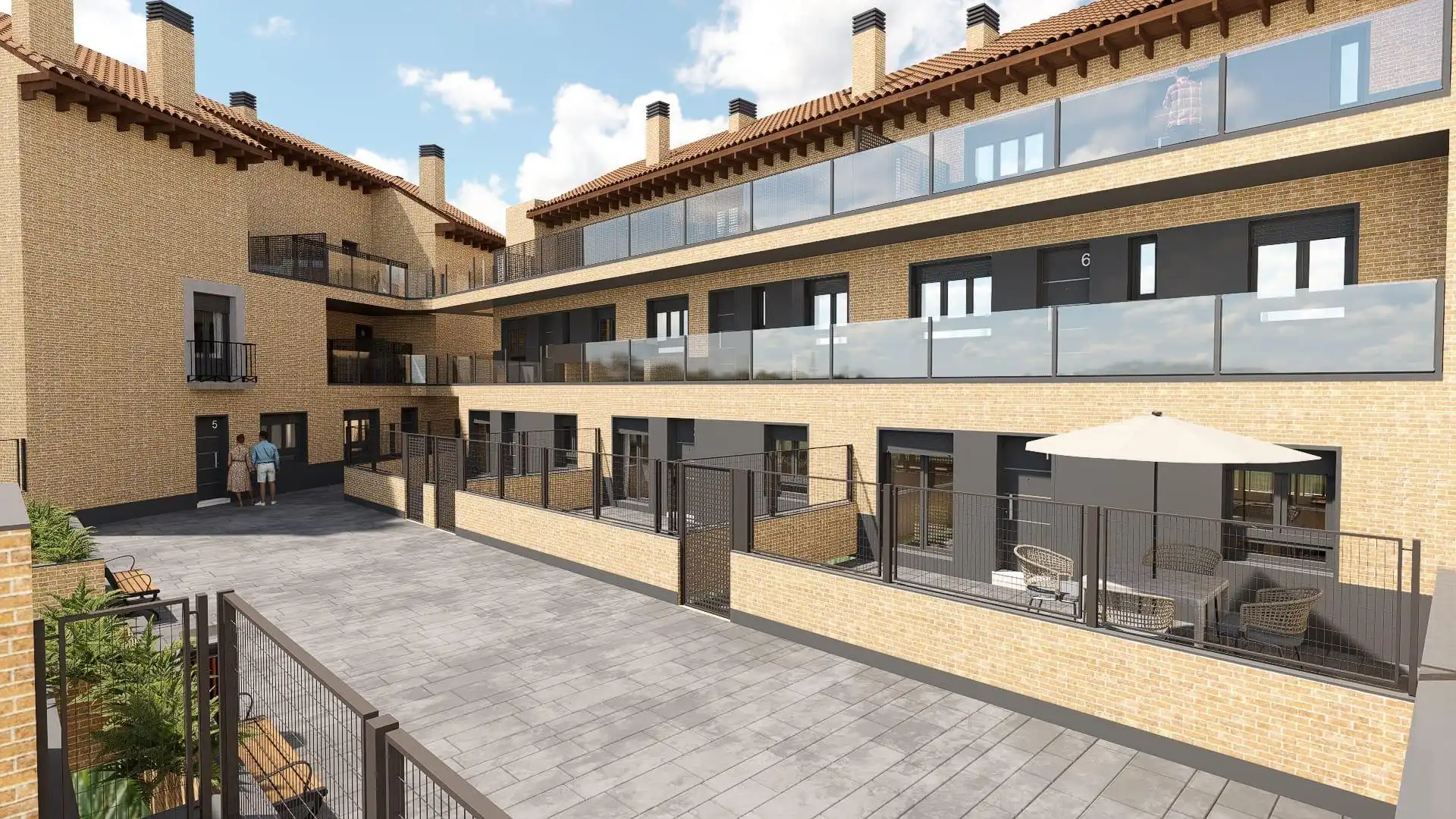Exterior view of Flat for sale in Navalcarnero  with Heating, Private garden and Terrace