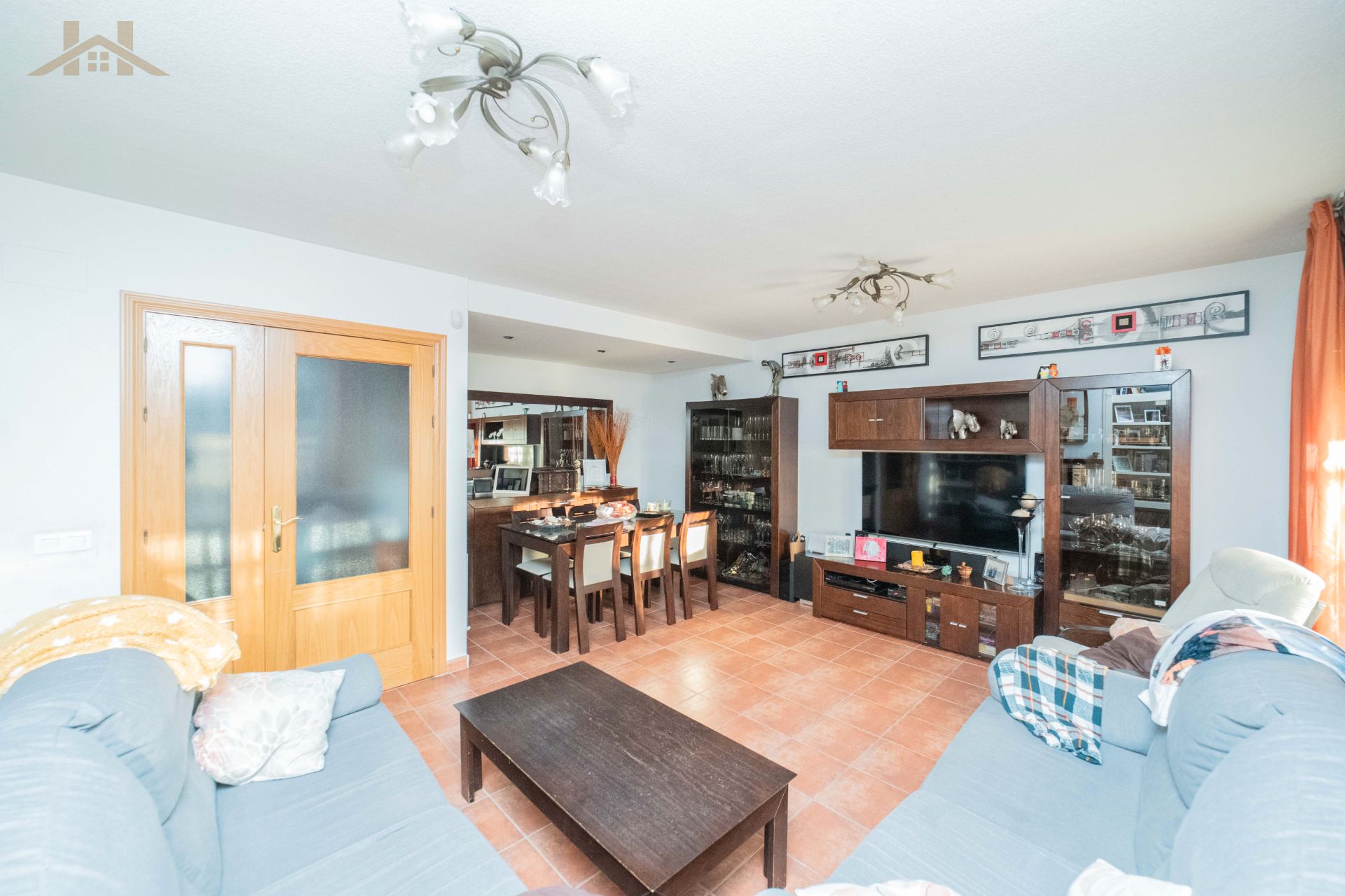 Sala de estar de Casa adosada en venta en Méntrida con Calefacción y Balcón