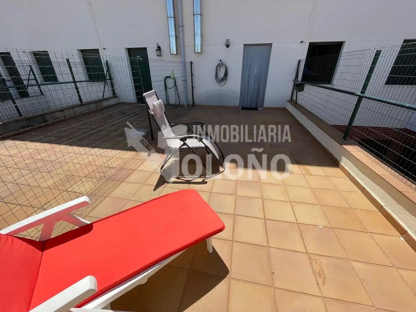 Terrasse von Wohnungen zum Verkauf in Cuzcurrita de Río Tirón mit Heizung, Terrasse und Abstellraum