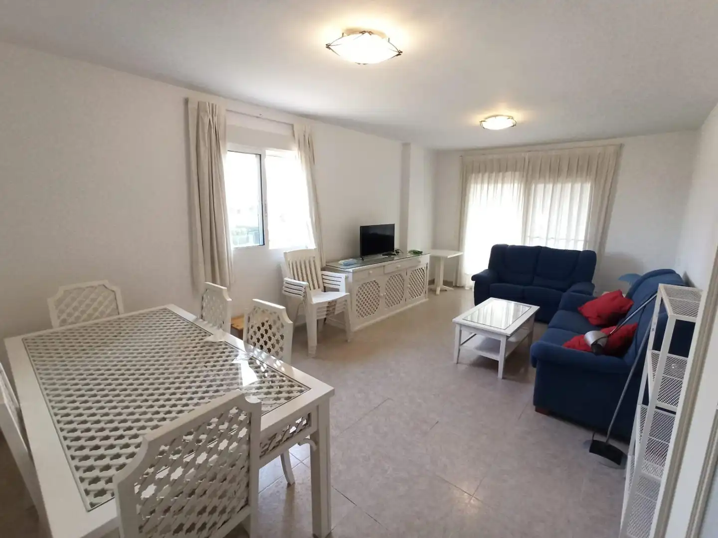 Living room of Flat for rent in Molina de Segura  with Air Conditioner, Private garden and Terrace