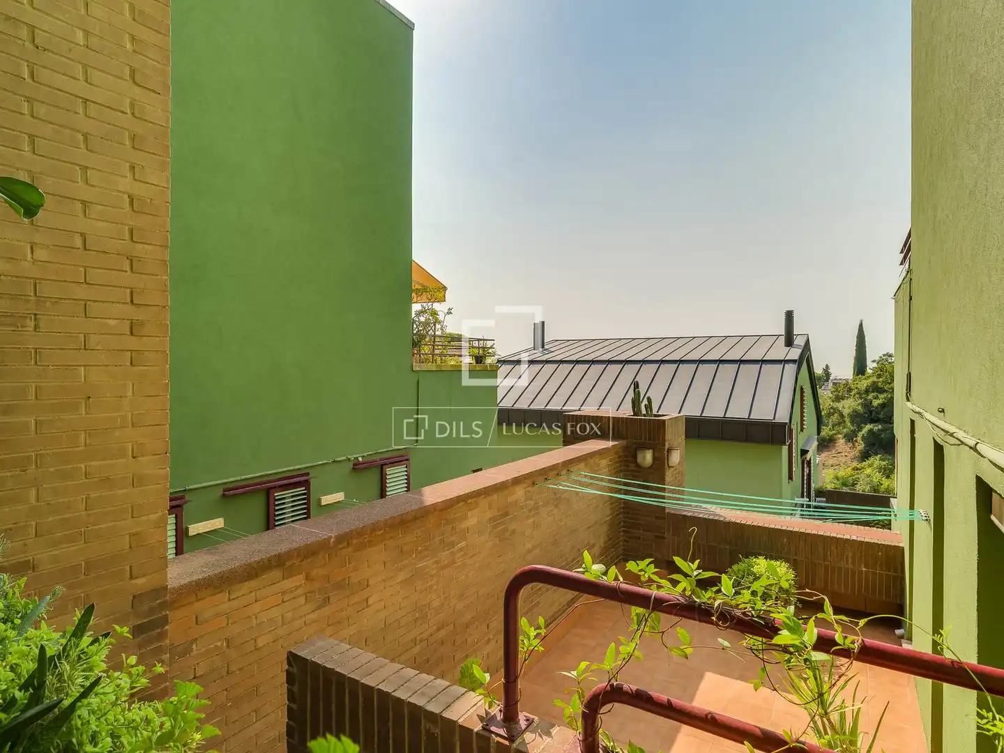 Terraza de Casa o chalet de alquiler en Barcelona con Aire acondicionado, Calefacción y Jardín privado