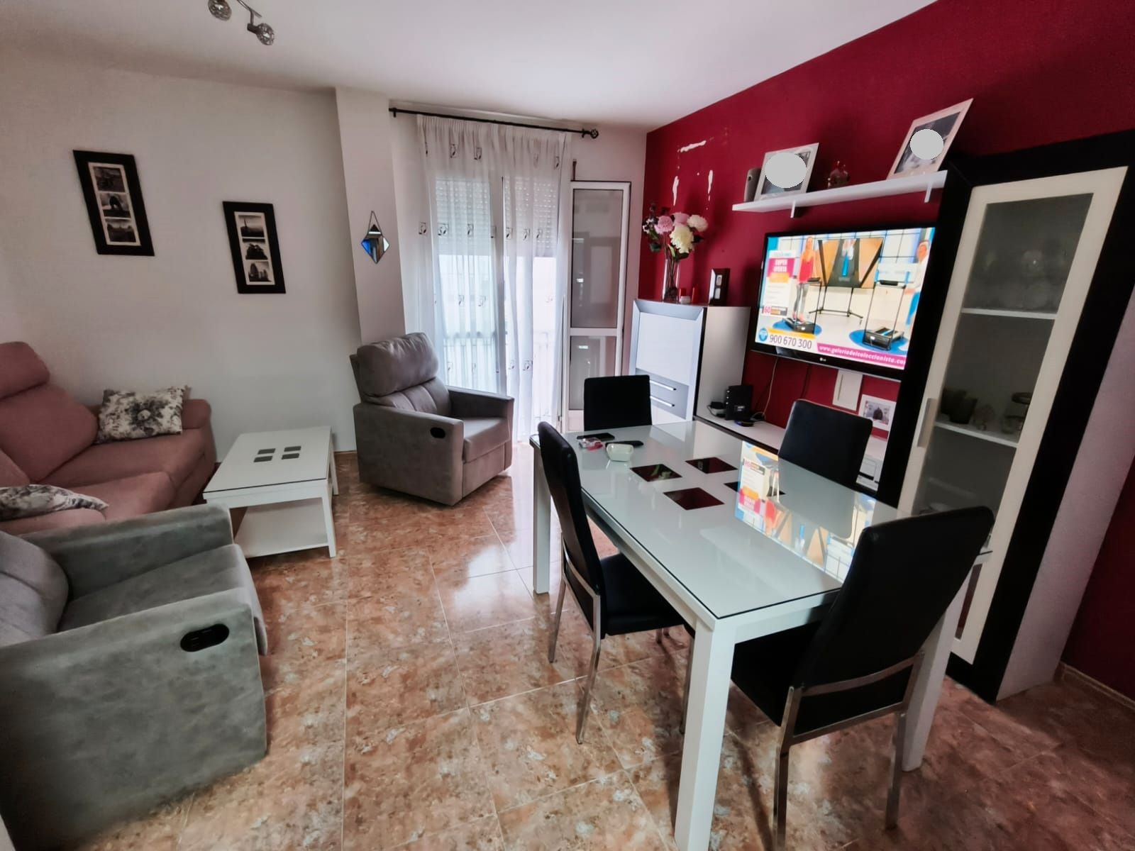 Living room of Flat for sale in Lucena  with Air Conditioner, Heating and Terrace