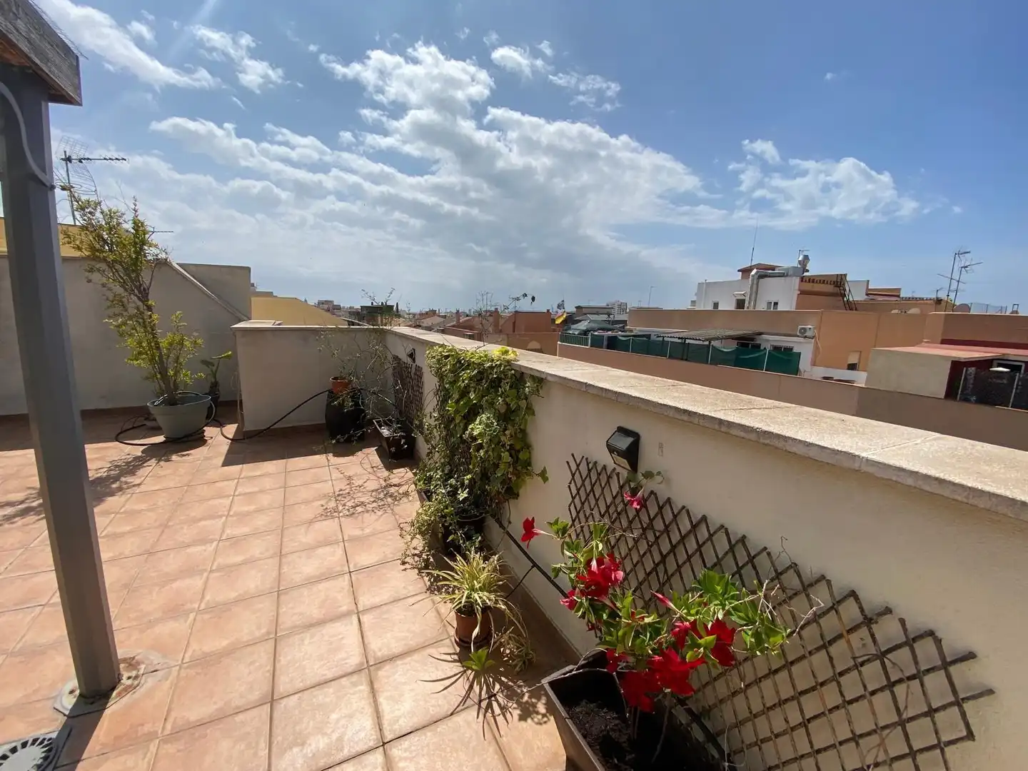 Terrace of Attic for sale in Málaga  with Air Conditioner, Terrace and Furnished