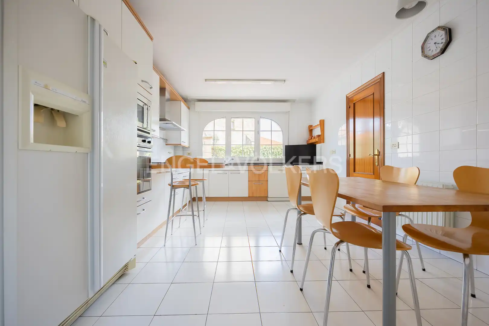 Cocina de Casa o chalet en venta en Loiu con Calefacción, Jardín privado y Piscina