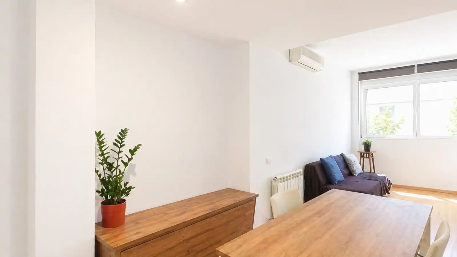 Sala de estar de Piso en venta en Sabadell con Aire acondicionado, Calefacción y Parquet