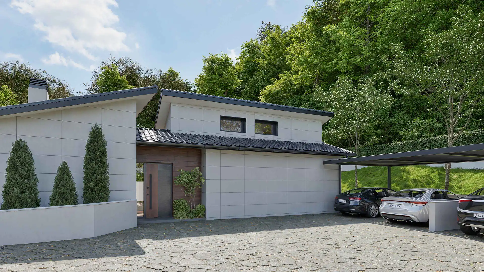 Außenansicht von Haus oder Chalet zum Verkauf in Donostia - San Sebastián  mit Heizung, Privatgarten und Terrasse