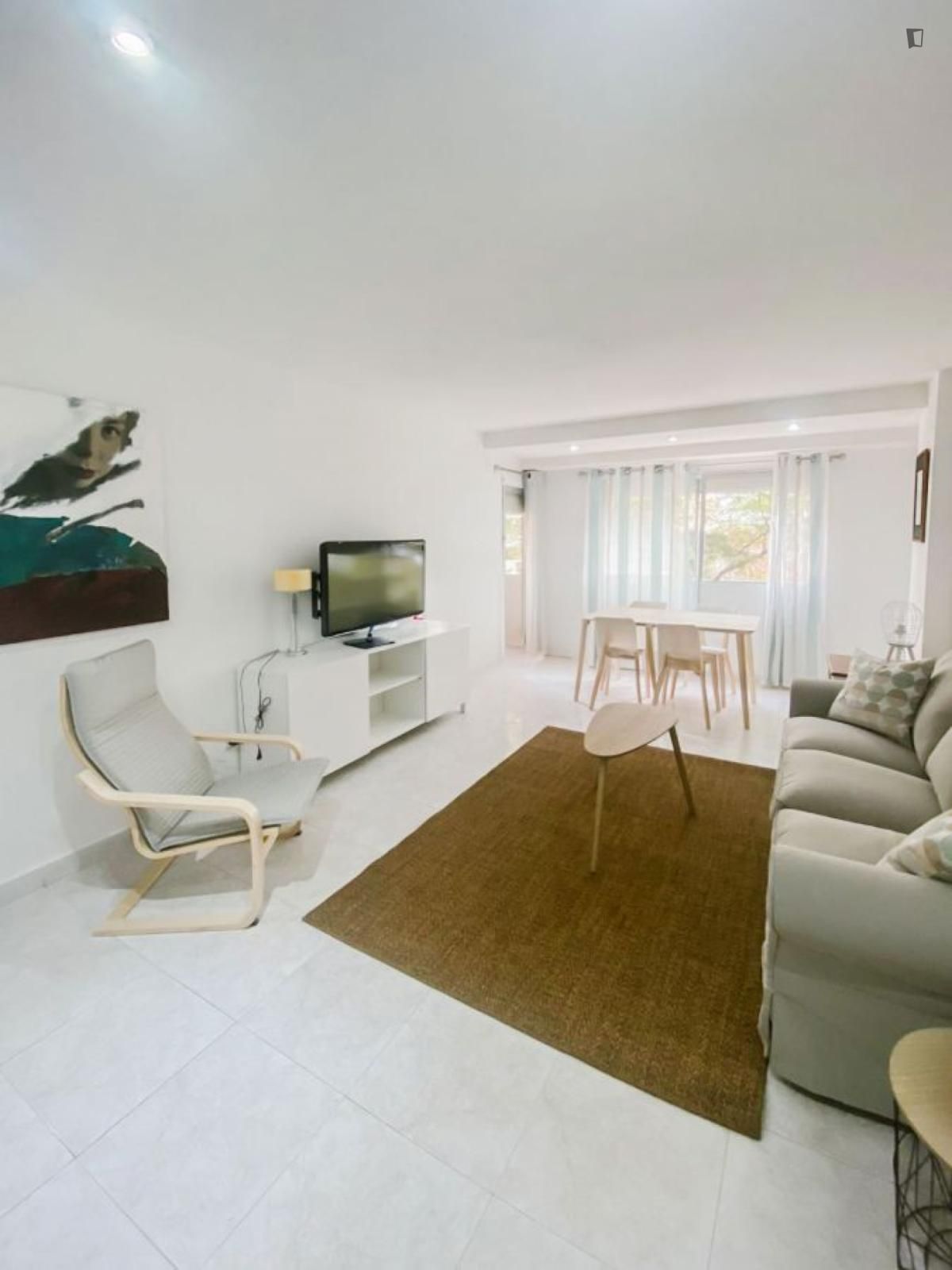Living room of Apartment to rent in  Valencia Capital  with Furnished, Oven and Washing machine