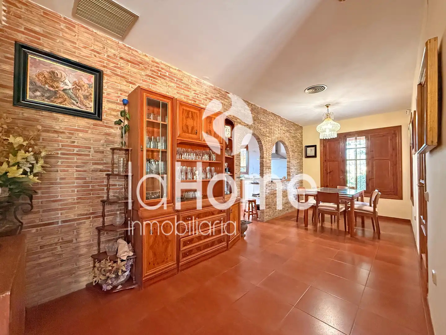 Comedor de Casa o chalet en venta en Paterna con Aire acondicionado, Jardín privado y Parquet