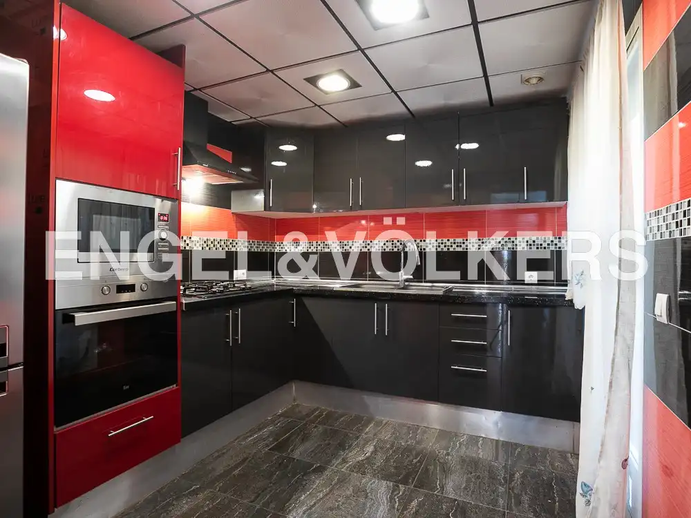 Cocina de Casa o chalet de alquiler en La Pobla de Farnals con Aire acondicionado, Calefacción y Terraza