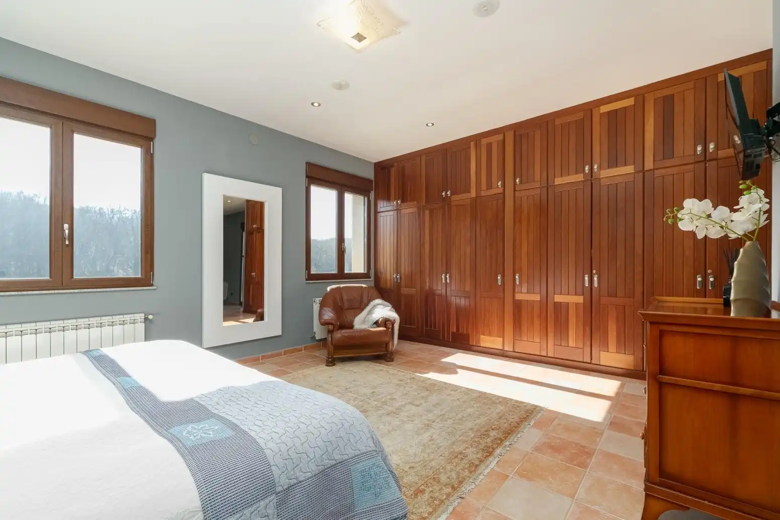 Bedroom of Houses for sale in Friol  with Heating, Private garden and Furnished