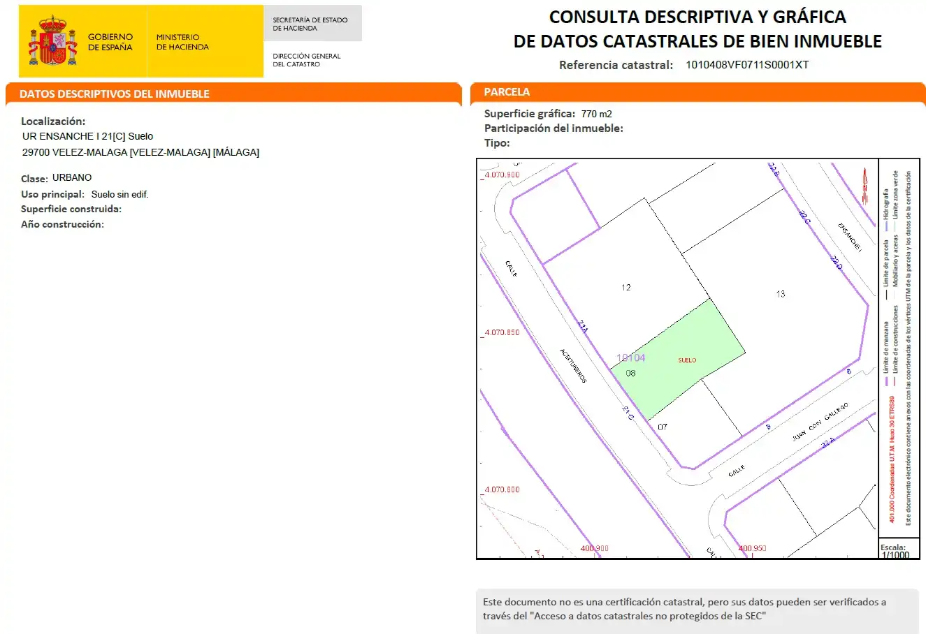 Residencial en venta en Vélez-Málaga