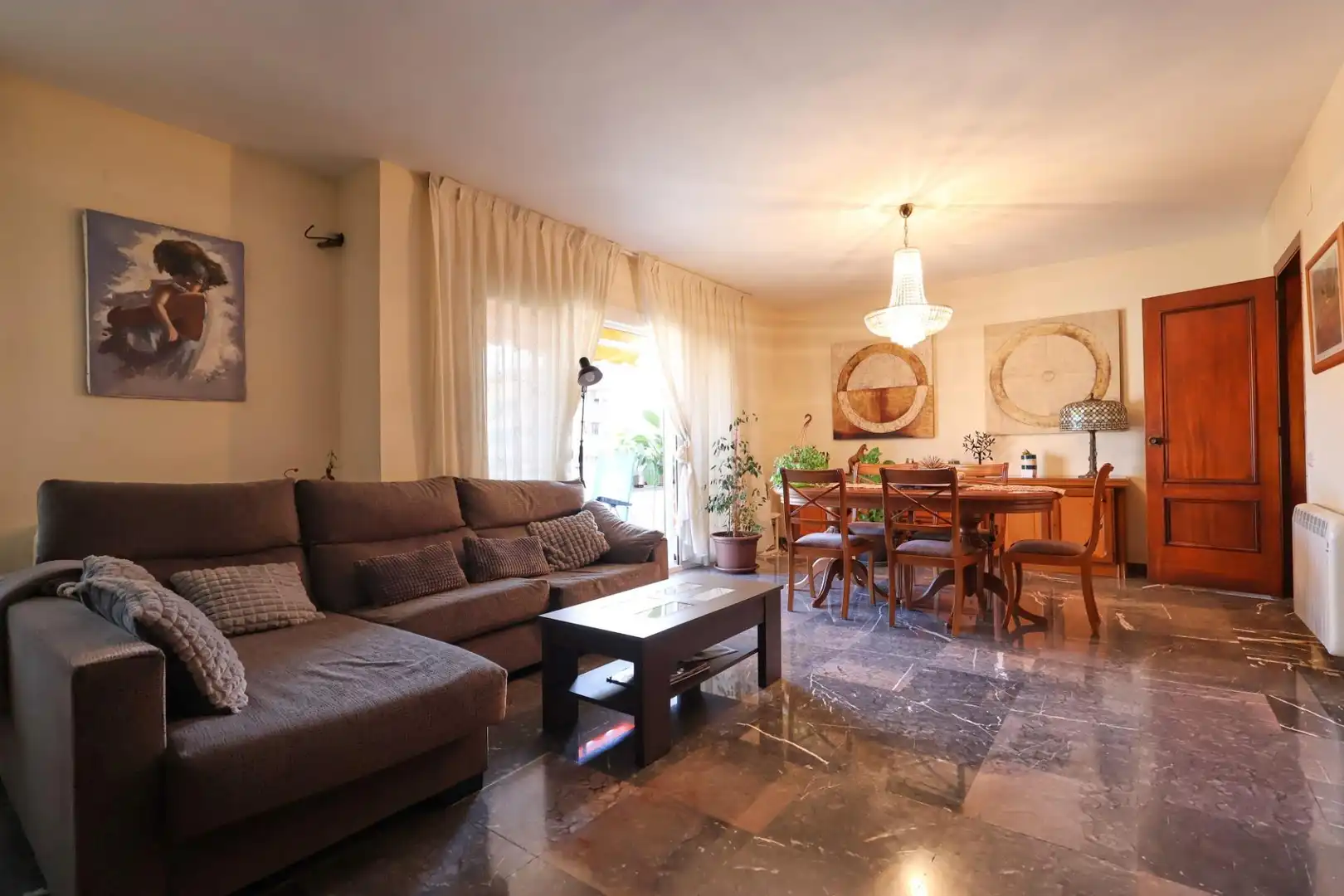 Living room of Flat for sale in Vilanova i la Geltrú  with Balcony