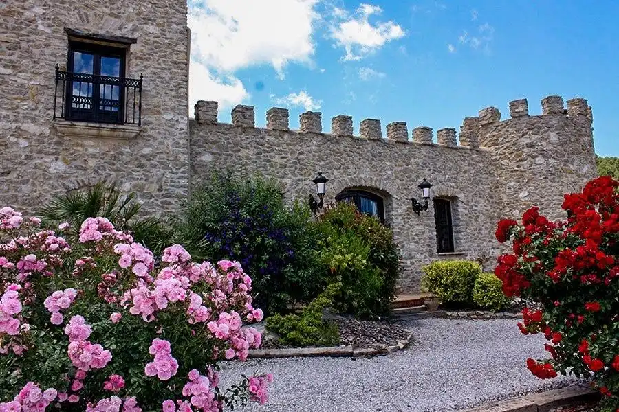 Vista exterior de Finca rústica en venta en Relleu con Aire acondicionado, Jardín privado y Terraza