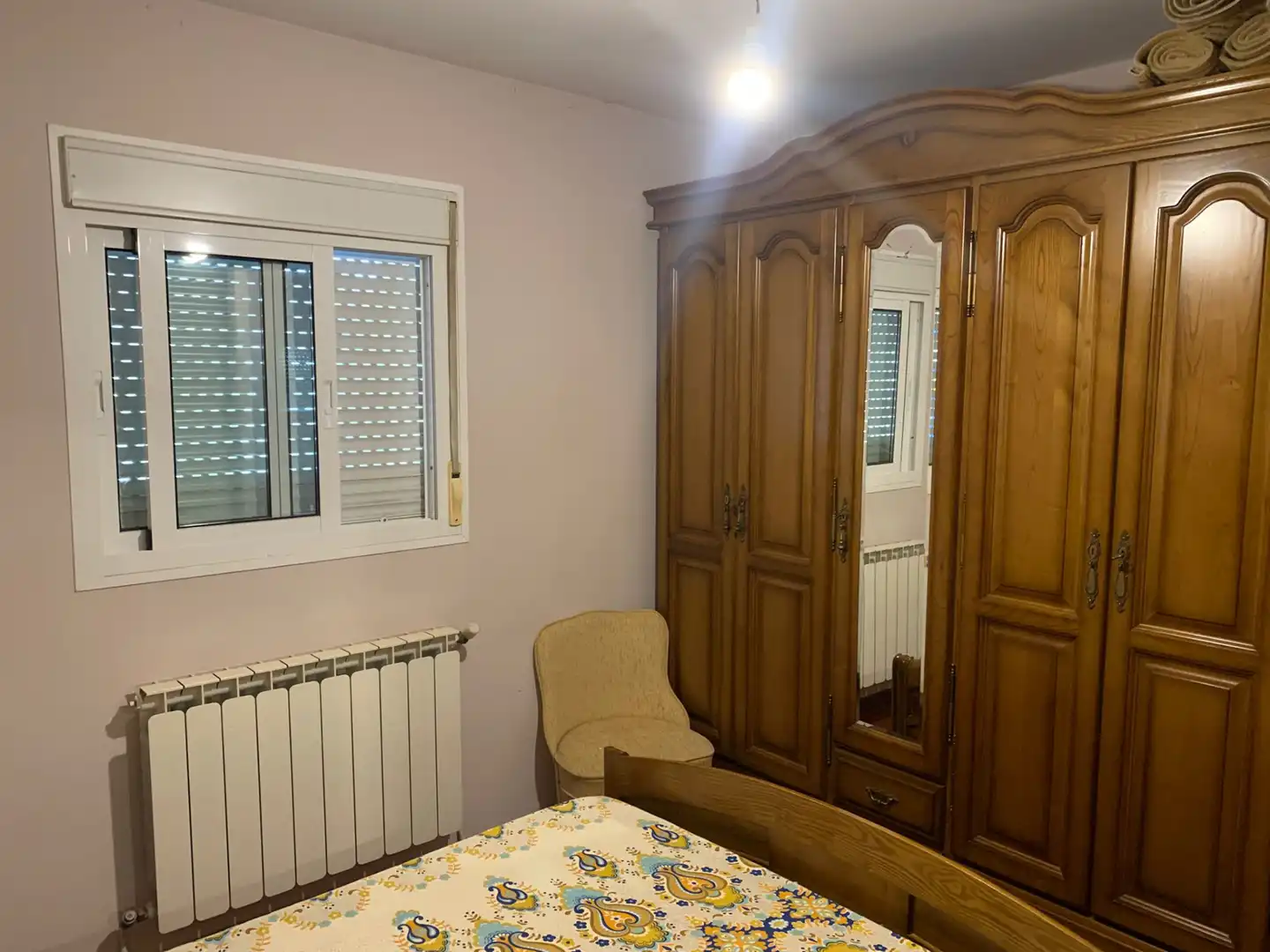 Habitación de Finca rústica en venta en Cualedro con Calefacción, Terraza y Amueblado
