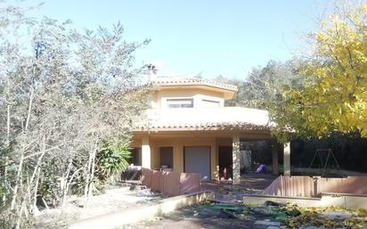 Exterior view of House or chalet for sale in Caldes de Malavella  with Terrace and Swimming Pool