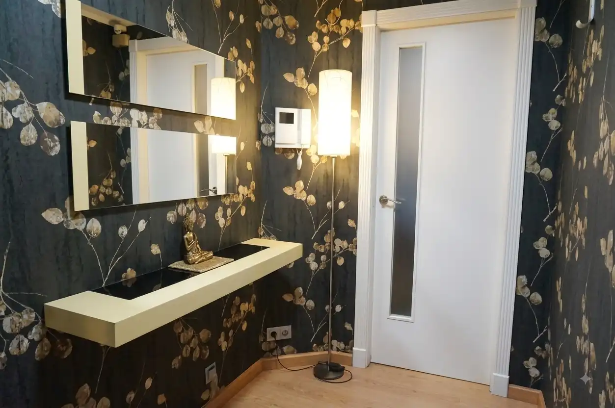 Bany de Apartament en venda en Pontevedra Capital  amb Aire condicionat, Calefacció i Traster