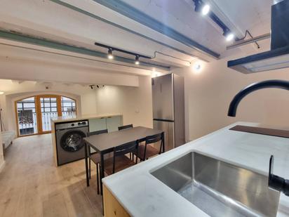 Kitchen of Flat to rent in  Barcelona Capital  with Parquet flooring and Furnished