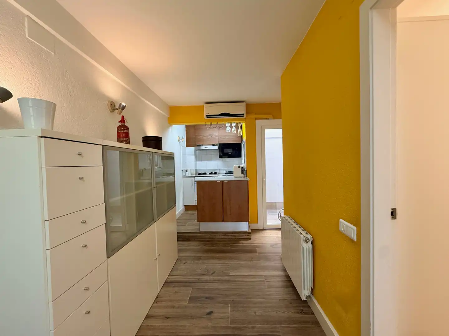 Cocina de Casa adosada en venta en Barcelona con Aire acondicionado, Calefacción y Parquet