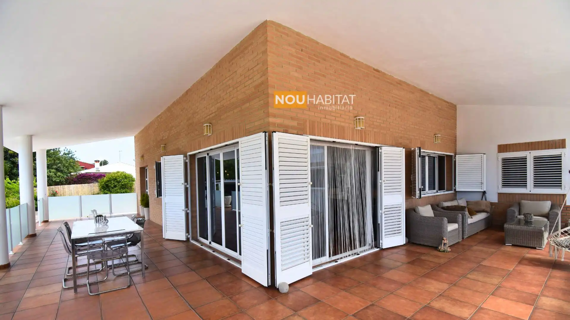 Terraza de Casa o chalet en venta en Turís con Aire acondicionado, Calefacción y Jardín privado