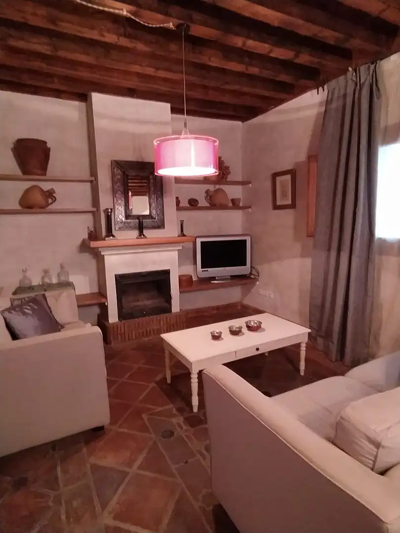 Sala d'estar de Casa o xalet en venda en Guadix amb Moblat