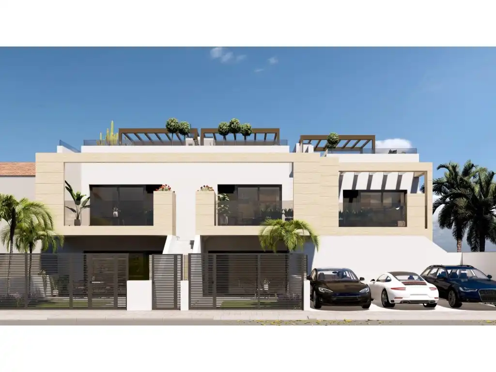Vista exterior de Casa o chalet en venta en San Pedro del Pinatar con Aire acondicionado
