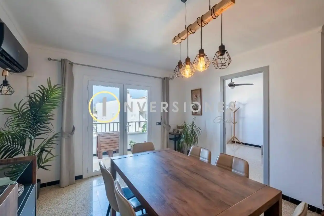 Esszimmer von Wohnung zum Verkauf in Pollença mit Klimaanlage, Terrasse und Abstellraum