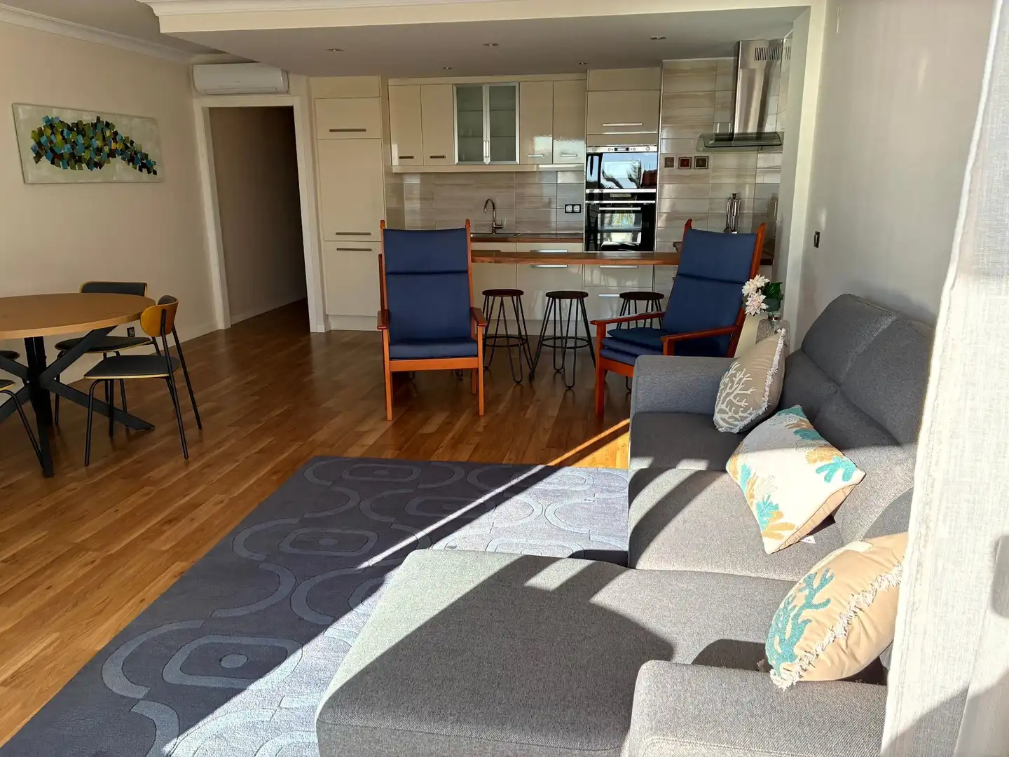 Living room of Apartments for rent in Altea  with Air Conditioner, Heating and Furnished