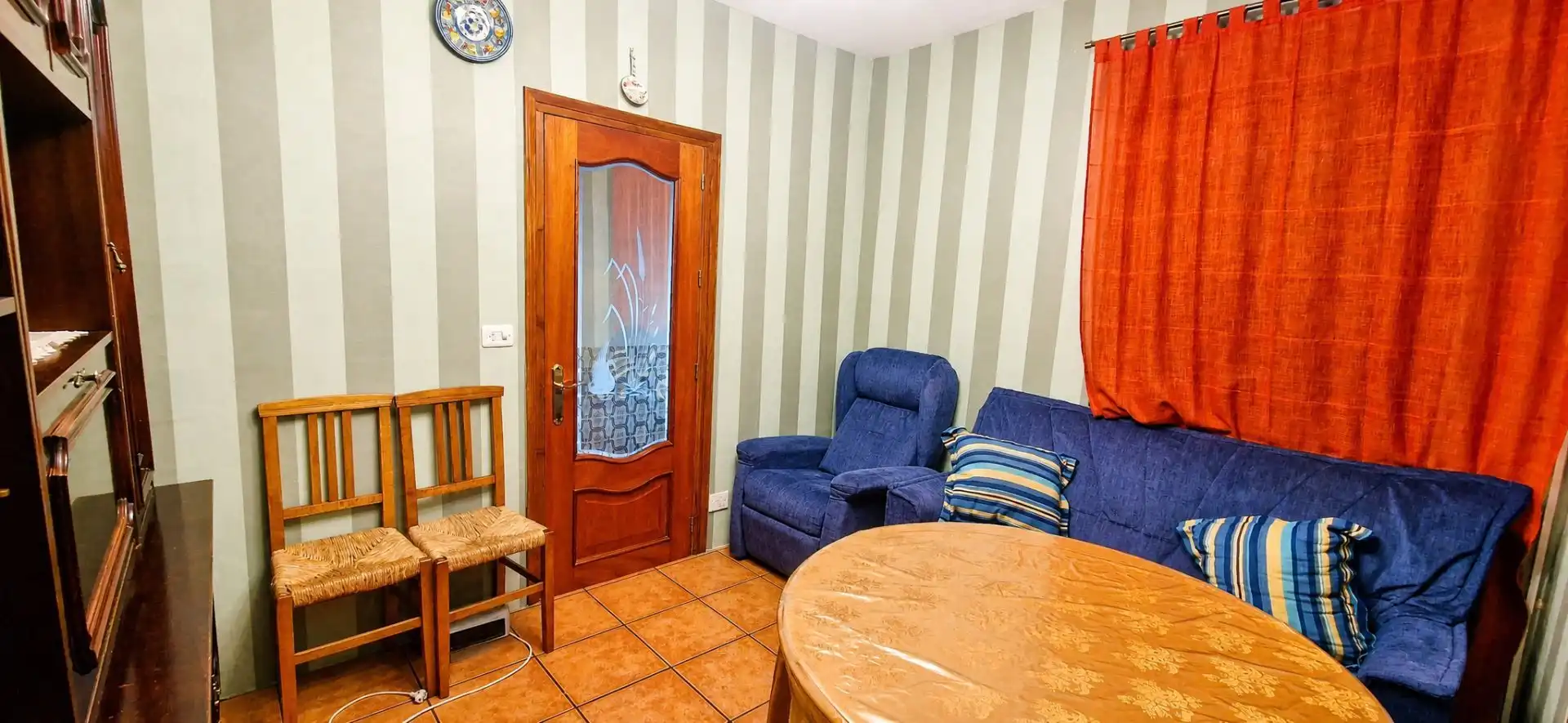 Dining room of Houses for sale in Guijo de Santa Bárbara  with Terrace and Furnished