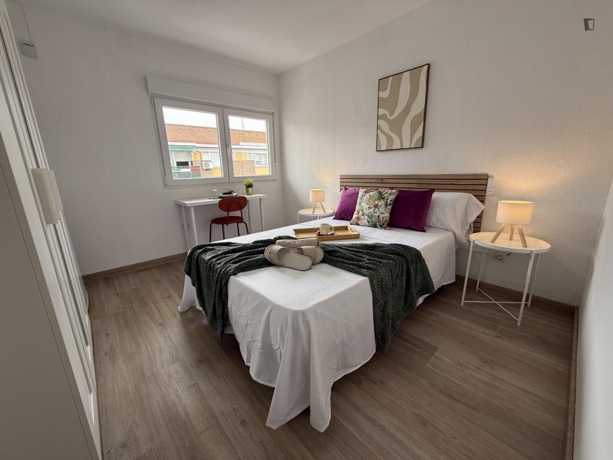 Habitación de Apartamento para compartir en Alcorcón con Amueblado, Lavadora y Microondas